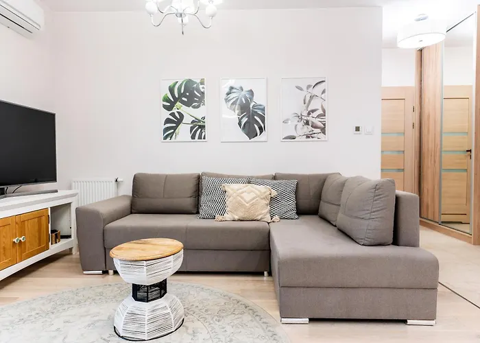 דירה Marina Ilavia - Przy Jeziorze, Ogrodek, Garaz Podziemny, Winda, Klimatyzacja, 2xtv Z Netflix אילאווה