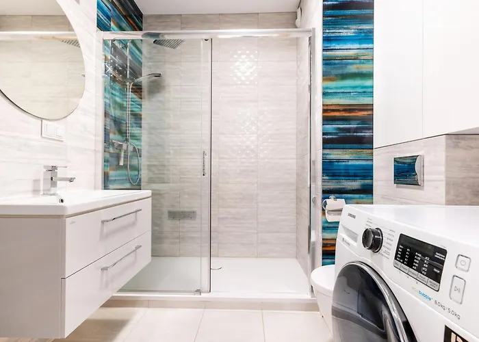 Marina Ilavia - Przy Jeziorze, Ogrodek, Garaz Podziemny, Winda, Klimatyzacja, 2xtv Z Netflix דירה