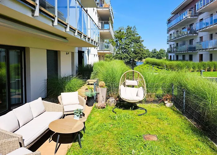 דירה Marina Ilavia - Przy Jeziorze, Ogrodek, Garaz Podziemny, Winda, Klimatyzacja, 2xtv Z Netflix