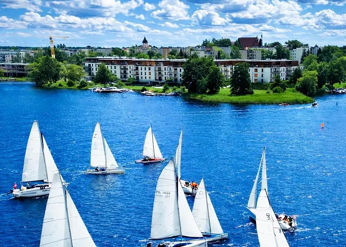 דירה Marina Ilavia - Przy Jeziorze, Ogrodek, Garaz Podziemny, Winda, Klimatyzacja, 2xtv Z Netflix *